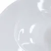 White ceramic plates, simple household dinner plates, round serving plates, large flat plates Application Scenario